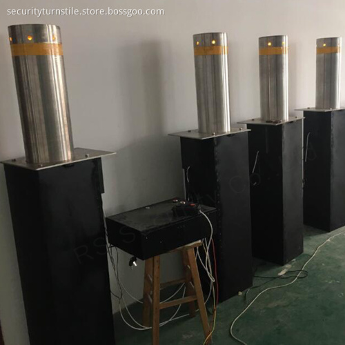 Security Anti-Terrorist Car Block Automatic Rising Bollard
